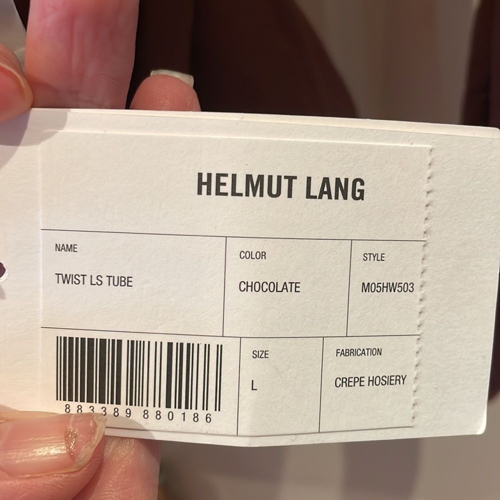 Helmut Lang Long Sleeve / Tub Top (NEW) - Picture 12 of 16